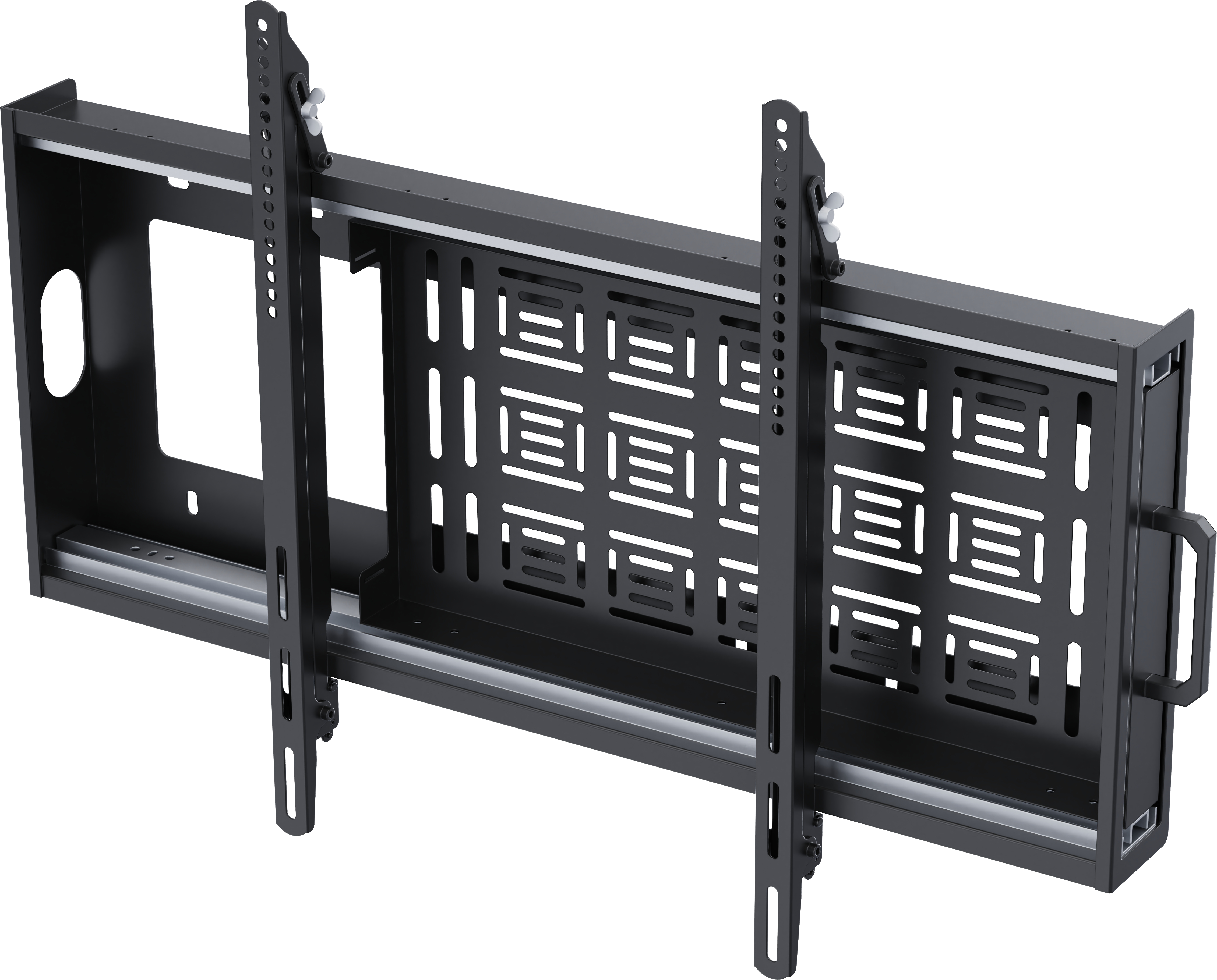 An image showing VFM-W8X6T Sistema di montaggio a parete inclinabile per schermi piatti per carichi pesanti 800 × 600