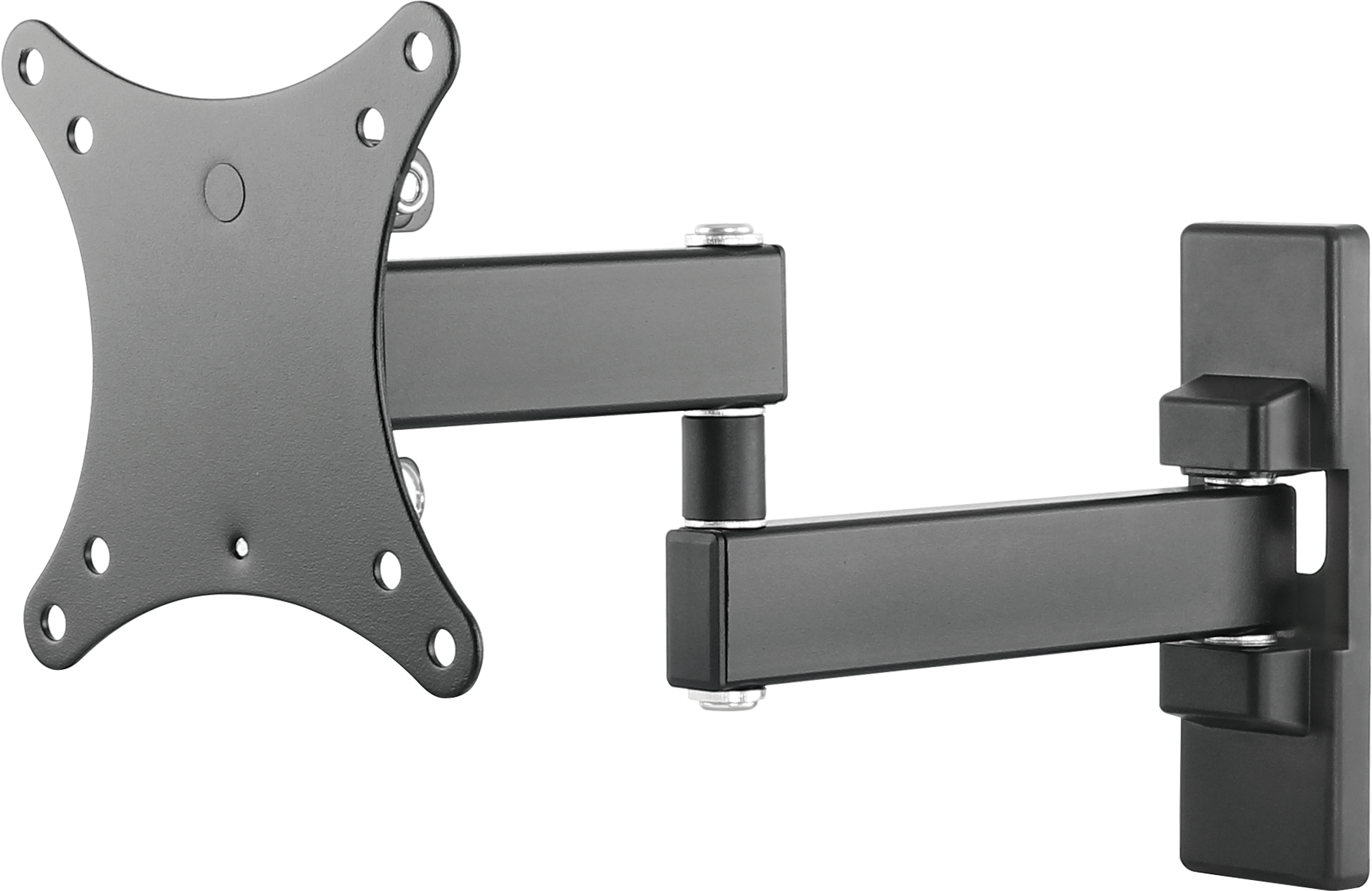 An image showing Black Monitor Wall Arm 100x100