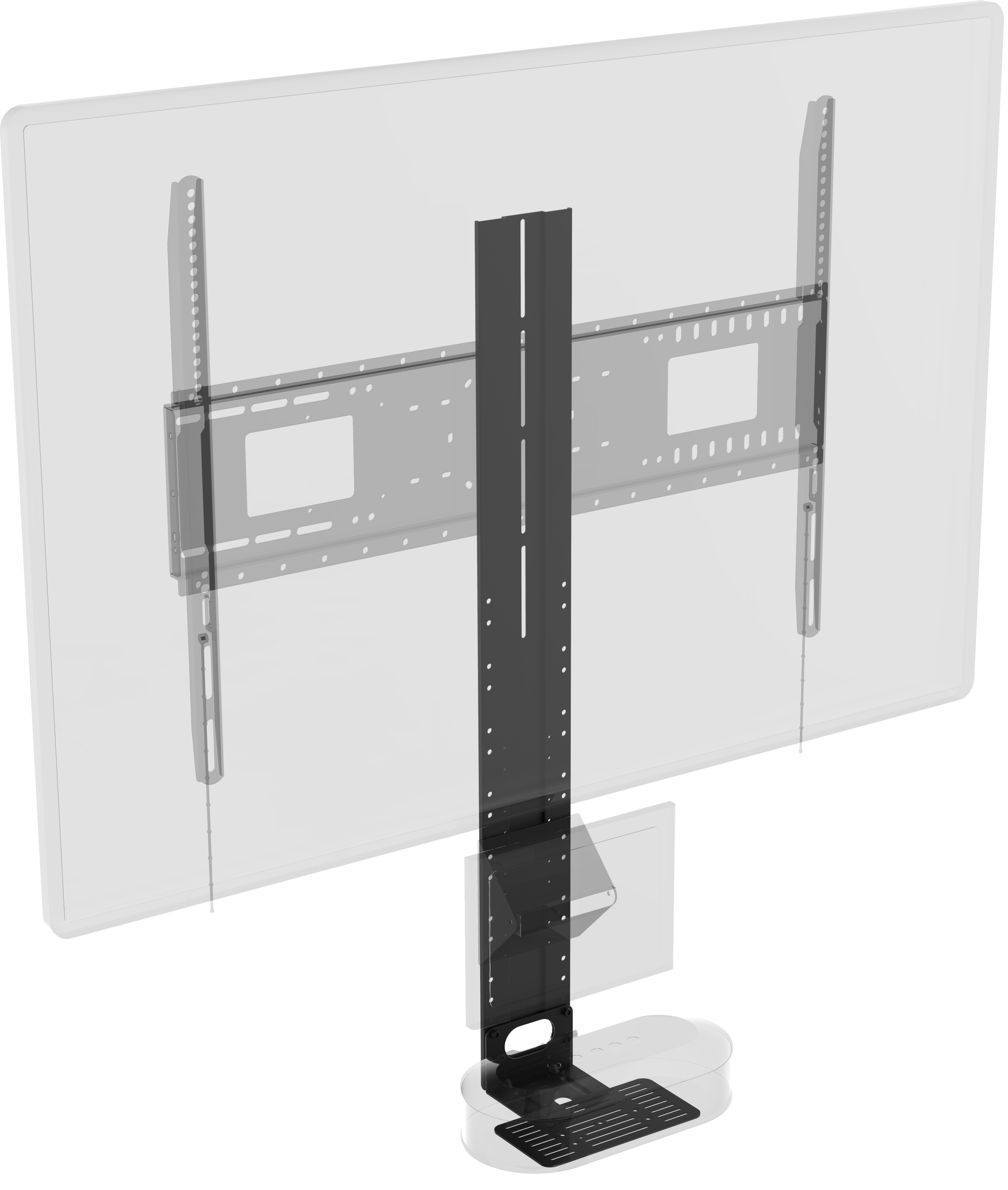 Snel ontwerper klassiek Plank voor videoconferenties voor wandbeugels | Vision Audio Visual