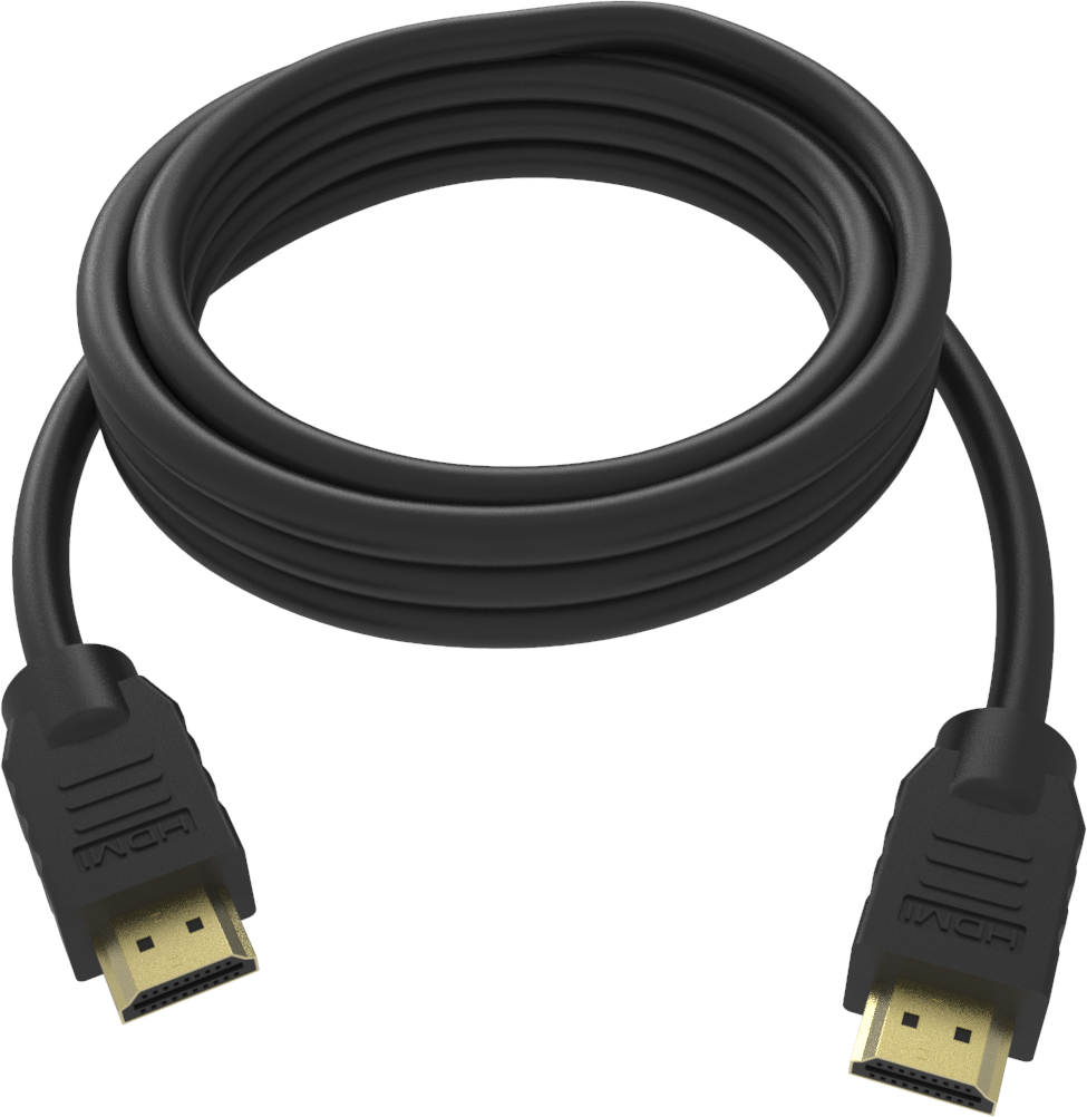 An image showing  Black HDMI Cable